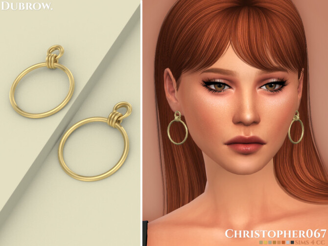 Dubrow Earrings by Christopher067 at TSR