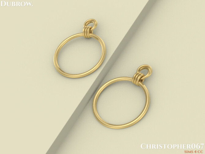 Dubrow Earrings by Christopher067 at TSR