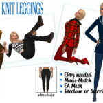 EP09 KNIT LEGGINGS at Sims4Sue