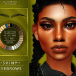 EYEBROWS – SHINY & TORI at Blahberry Pancake