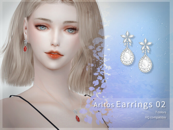 Earrings 02 by Arltos at TSR