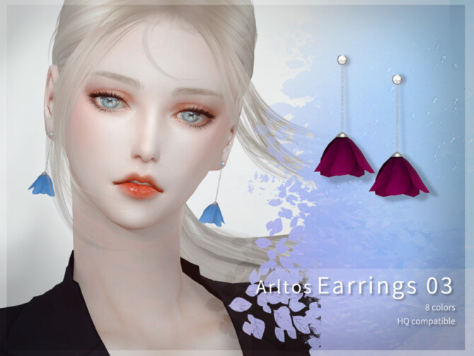 Earrings 3 by Arltos at TSR