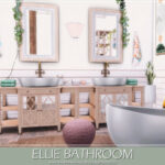 Ellie Bathroom by MychQQQ at TSR