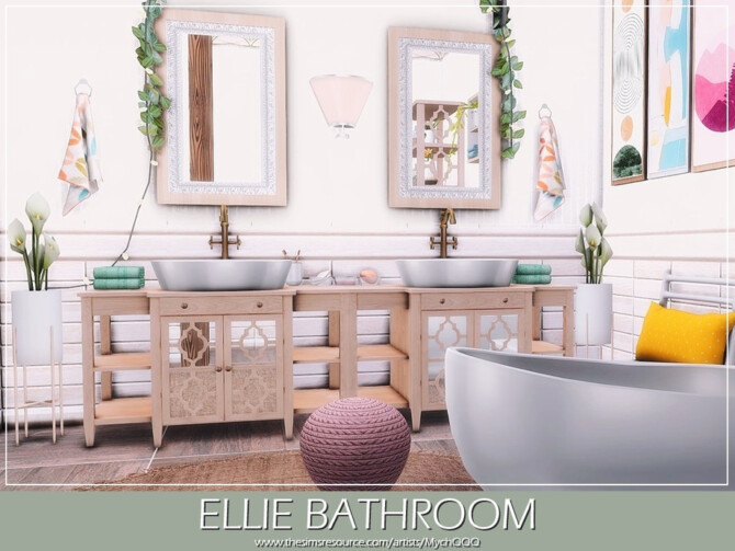 Ellie Bathroom by MychQQQ at TSR