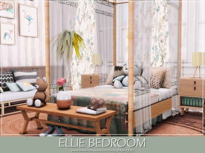 Ellie Bedroom by MychQQQ at TSR