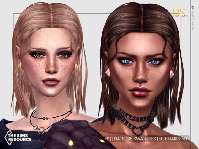 Ellie Hairstyle by DailyStorm at TSR