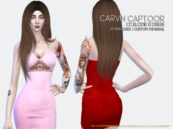 Elodie R Dress by carvin captoor at TSR