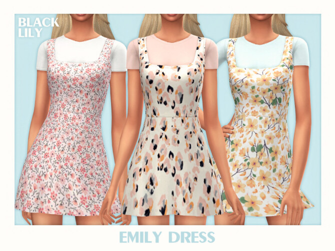 Emily Dress by Black Lily at TSR