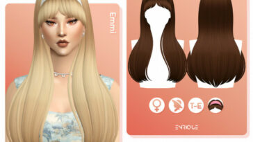 Emmi Hairstyle by EnriqueS4 at TSR