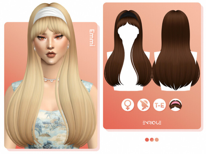 Emmi Hairstyle by EnriqueS4 at TSR