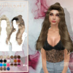 Epiphany Hairstyle JavaSimsxPipco Collab at TSR