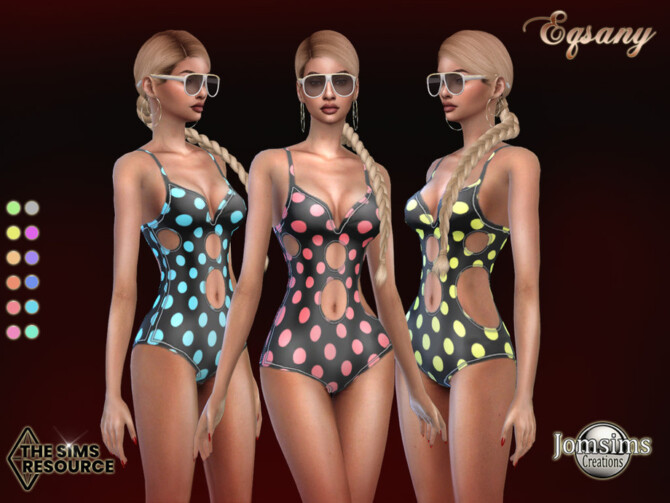 Eqsany swimsuits by jomsims at TSR