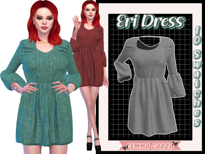 Eri Dress by GemmaGarza at TSR