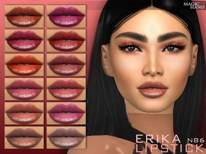 Erika Lipstick N86 by MagicHand at TSR