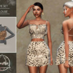 Eve Set Blouse by Camuflaje at TSR