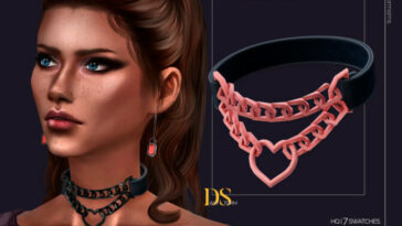 Evening Heart Choker by DailyStorm at TSR