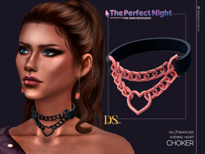 Evening Heart Choker by DailyStorm at TSR