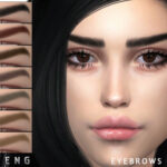 Eyebrows N119 by Seleng at TSR