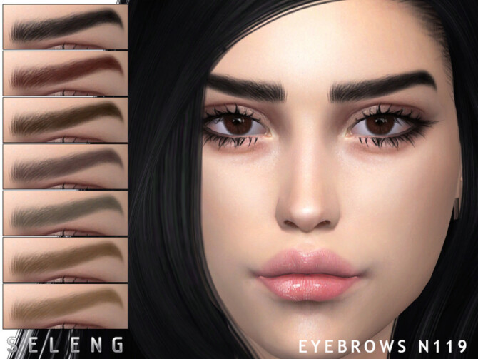 Eyebrows N119 by Seleng at TSR