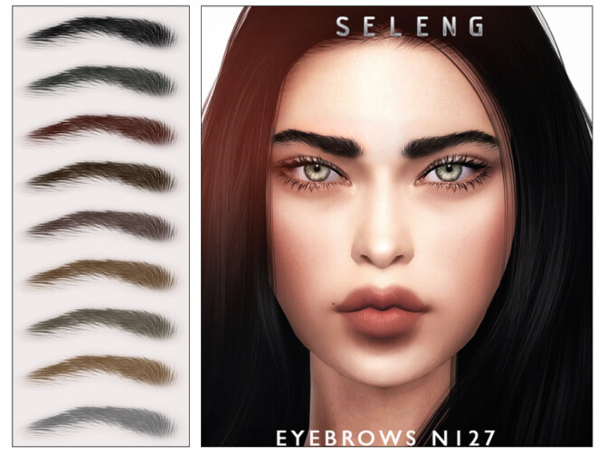 Eyebrows N127 by Seleng at TSR