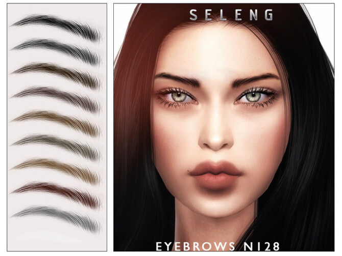 Eyebrows N128 by Seleng at TSR