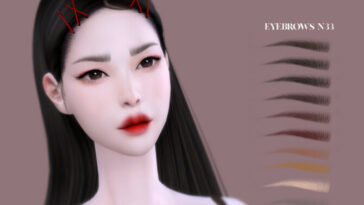 Eyebrows n33 by ANGISSI at TSR