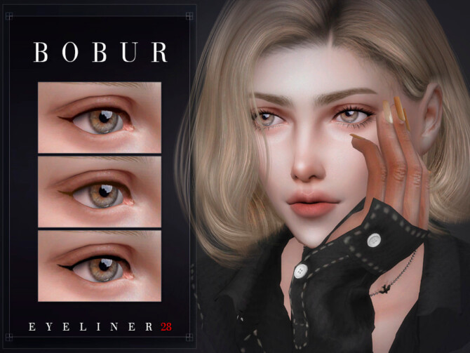 Eyeliner 28 by Bobur3 at TSR