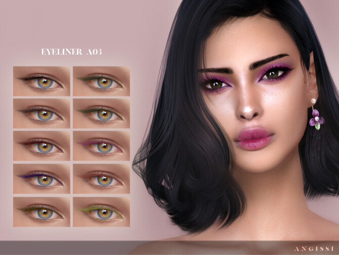 Eyeliner A03 by ANGISSI at TSR