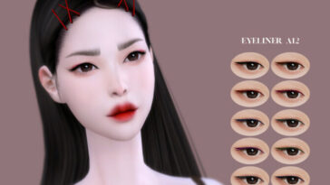 Eyeliner A12 by ANGISSI at TSR