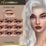 Eyeliner N04 by Anonimux Simmer at TSR