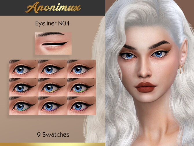 Eyeliner N04 by Anonimux Simmer at TSR