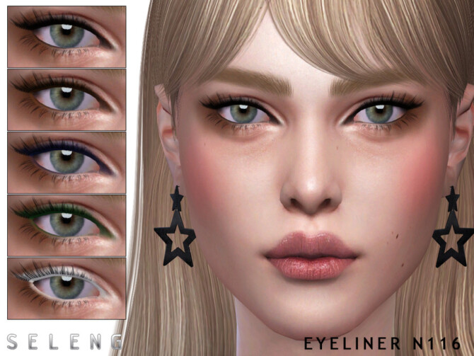 Eyeliner N116 by Seleng at TSR