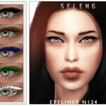 Eyeliner N124 by Seleng at TSR