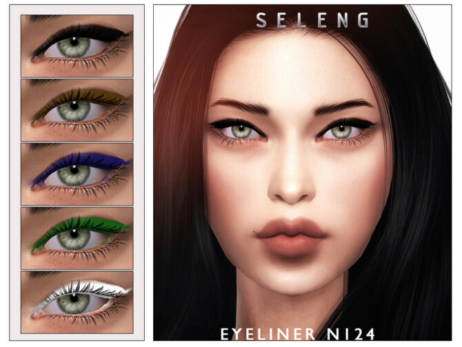 Eyeliner N124 by Seleng at TSR