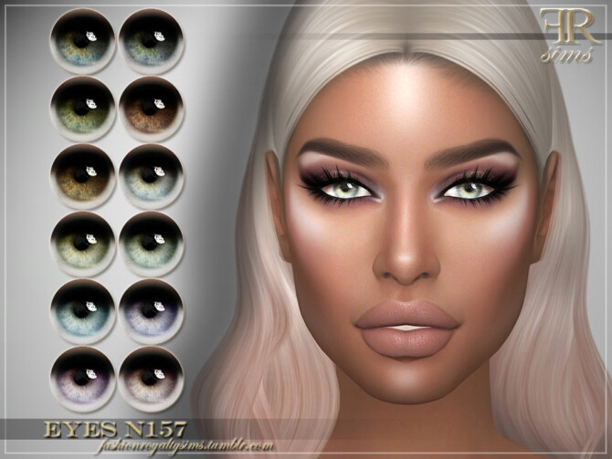 Eyes N157 by FashionRoyaltySims at TSR