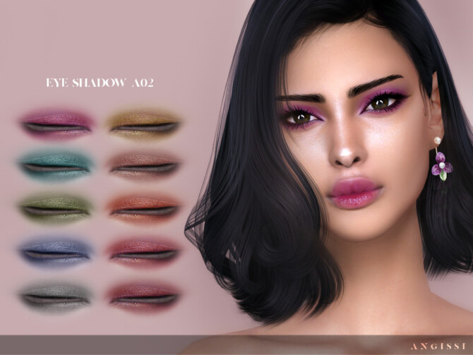 Eyeshadow A02 by ANGISSI at TSR