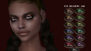 Eyeshadow A08 by ANGISSI at TSR