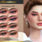 Eyeshadow N10 by Anonimux Simmer at TSR