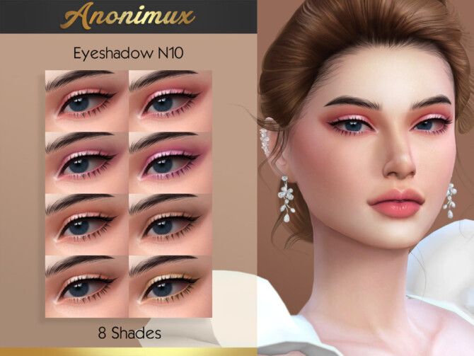 Eyeshadow N10 by Anonimux Simmer at TSR