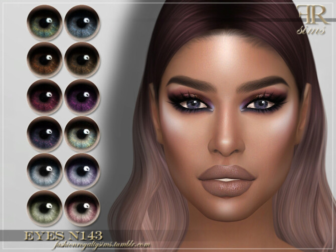 FRS Eyes N143 by FashionRoyaltySims at TSR