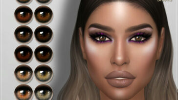 FRS Eyes N144 by FashionRoyaltySims at TSR