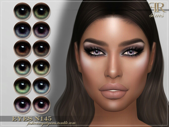 FRS Eyes N145 by FashionRoyaltySims at TSR