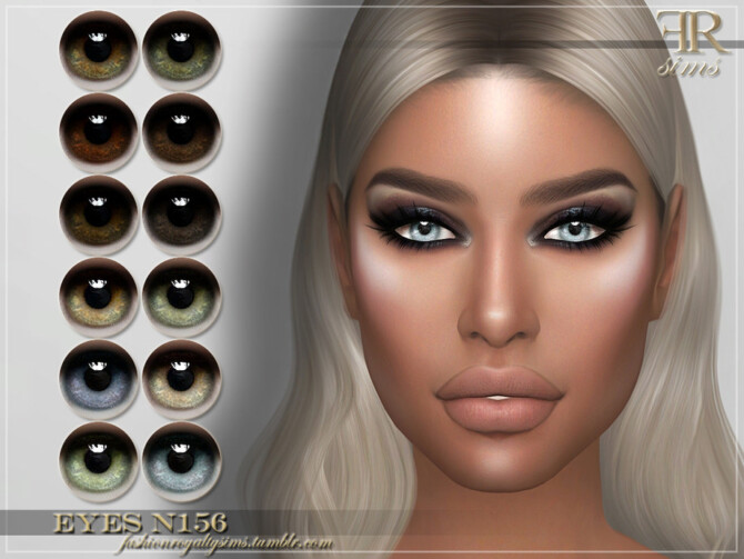 FRS Eyes N156 by FashionRoyaltySims at TSR