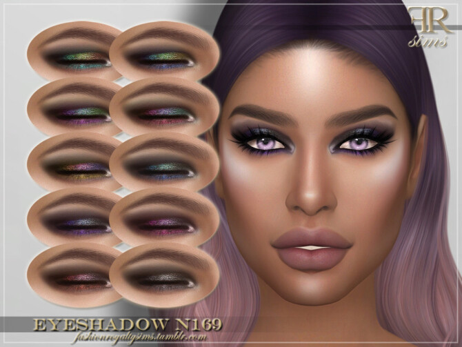 FRS Eyeshadow N169 by FashionRoyaltySims at TSR