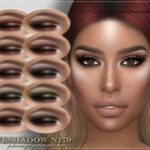 FRS Eyeshadow N170 by FashionRoyaltySims at TSR