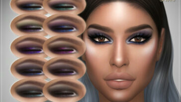 FRS Eyeshadow N184 by FashionRoyaltySims at TSR