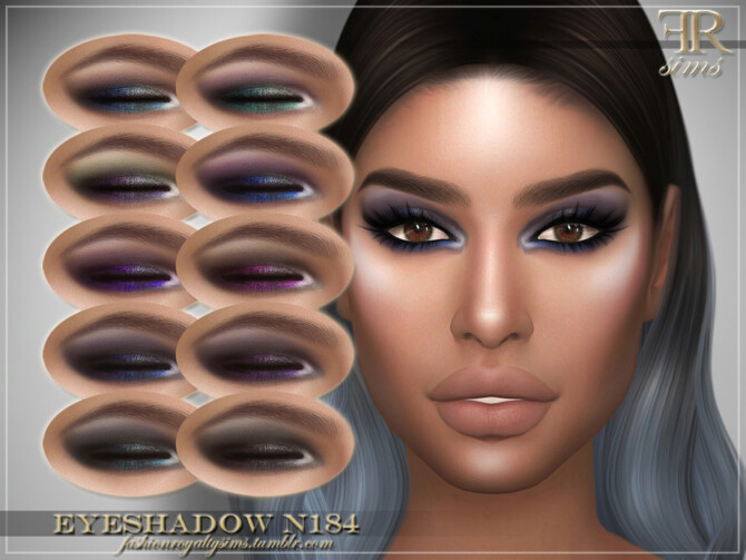 FRS Eyeshadow N184 by FashionRoyaltySims at TSR