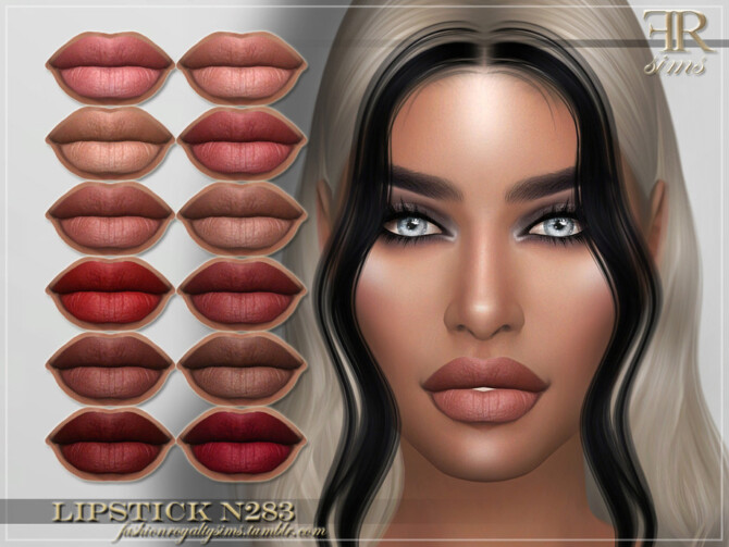 FRS Lipstick N283 by FashionRoyaltySims at TSR