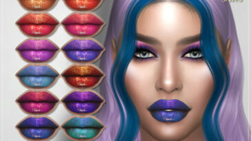 FRS Lipstick N287 by FashionRoyaltySims at TSR