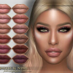 FRS Lipstick N288 by FashionRoyaltySims at TSR